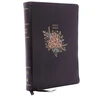 KNYGA Thomas Thomas Nelson KJV Holy Bible: Super Giant Print with 43,000 Cross References, Deluxe Juodas Floral Leathersoft, Raudona Letter, Comfort Print: King James Version
