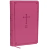 KNYGA Thomas Thomas Nelson NKJV, Deluxe Gift Bible, Leathersoft, Rožinė, Raudona Letter, Comfort Print