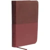 KNYGA Thomas Thomas Nelson NKJV, Thinline Bible, Compact, Leathersoft, Burgundy, Raudona Letter, Comfort Print