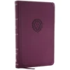 KNYGA Thomas Thomas Nelson NKJV, Thinline Bible Youth Edition, Leathersoft, Violetinė, Raudona Letter, Comfort Print