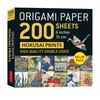 KNYGA Tuttle Publishing Origami Paper 200 sheets Hokusai Prints 6" (15 cm)