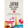 KNYGA Tuttle Tuttle Studio Japan Travel Journal Notebook, 16 Pages of Travel Tips &amp; Useful Phrases followed by 106 Blank &amp; Lined Pages for Journaling &amp; Sketching