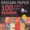 KNYGA Tuttle Tuttle Studio Origami Paper 100 sheets Japanese Washi 8 1/4" (21 cm)