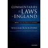 KNYGA William Blackstone Oxford Edition of Blackstone's: Commentaries on the Laws of England
