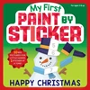 KNYGA Workman Publishing My First Paint by Sticker: Happy Christmas