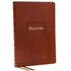 KNYGA Zondervan Publishing KJV Holy Bible: Giant Print Thinline Bible, Tan Leathersoft, Raudona Letter, Comfort Print: King James Version (Vintage Series)
