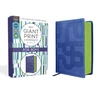 KNYGA Zondervan Publishing NIrV, Giant Print Compact Bible for Boys, Leathersoft, Mėlyna, Comfort Print