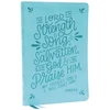 KNYGA Zondervan Publishing NKJV, Thinline Bible, Verse Art Cover Collection, Leathersoft, Teal, Raudona Letter, Thumb Indexed, Comfort Print