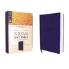 KNYGA Zondervan Publishing NRSVue, Gift Bible, Leathersoft, Mėlyna, Comfort Print