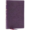 KNYGA Zondervan RSV Personal Size Bible with Cross References, Violetinė Leathersoft, Thumb Indexed, (Sovereign Collection)