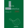 KNYGA Arieh Iserles Acta Numerica 2001: Volume 10
