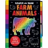 KNYGA Arthur Over Scratch and Draw Farm Animals - Scratch Art Activity Book