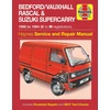 KNYGA Bedford/Vauxhall Rascal & Suzuki Supercarry (86 - Oct 94) Haynes Repair Manual