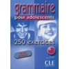 KNYGA Bie Grammaire 250 exercices pour adolescents - Niveau debutant - Cahier d'activites