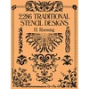 KNYGA Bookshop 2,286 Traditional Stencil Designs