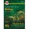KNYGA Cgp Books A-Level Biology for AQA: Year 1 & AS Student Book with Online Edition