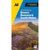 KNYGA Bookshop AA 50 Walks in Brecon Beacons &amp; South Wales