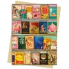 KNYGA Bookshop Aimee Stewart: Vintage Cook Book Library Greeting Card Pack