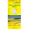 KNYGA Bookshop Aisne Ardennes Marne - Michelin Local Map 306