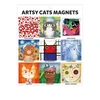 KNYGA Bookshop Artsy Cats Magnets