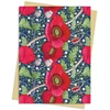 KNYGA Bookshop Bex Parkin: Raudona Poppies Greeting Card Pack