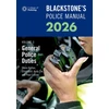 KNYGA Bookshop Blackstone's Police Manuals 2026 Volume 3: General Police Duties