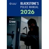 KNYGA Bookshop Blackstone's Police Manuals 2026 Volume 1: Crime
