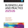 KNYGA Bookshop Business Law and Practice 2025/26