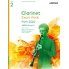 KNYGA Clarinet Exam Pack from 2022, ABRSM Grade 2
