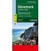 KNYGA Bookshop Denmark - Greenland - Faroe Islands Road Map 1:400,000