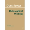 KNYGA Bookshop Duns Scotus: Philosophical Writings
