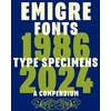 KNYGA Bookshop Emigre Fonts: Type Specimens 1986–2024