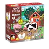 KNYGA Mudpuppy Bookshop Farm Friends 25 Piece Floor Puzzle with Shaped Pieces