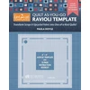 KNYGA Bookshop fast2cut Quilt As-You-Go Ravioli Template