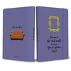 KNYGA Bookshop Friends: Geltona Frame Softcover Notebook