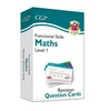 KNYGA Bookshop Functional Skills Maths Revision Question Cards - Level 1