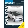 KNYGA Bookshop Honda Fit (07 - 13) (Chilton)