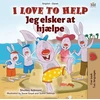 KNYGA Bookshop I Love to Help (English Danish Bilingual Children's Book)