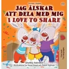 KNYGA Bookshop I Love to Share (Swedish English Bilingual Children's Book)