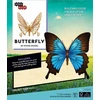 KNYGA Insight Editions IncrediBuilds: Butterfly 3D Wood Model