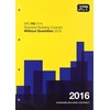 KNYGA Bookshop JCT:Standard Building Contract Without Quantities 2016