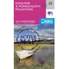 KNYGA Ordnance Survey Kingussie & Monadhliath Mountains