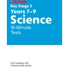 KNYGA Bookshop KS3 Science 10-Minute Tests Years 7-9