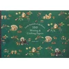 KNYGA Bookshop Little Animals of the Forest 100 Writing &amp; Crafting Papers