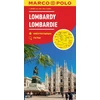 KNYGA Bookshop Lombardy Marco Polo Map (North Italian Lakes)