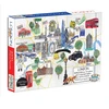 Dėlionė Bookshop London Map 1000 Piece Puzzle