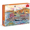 Dėlionė Bookshop Michael Storrings Autumn By the Sea 1000 Piece Puzzle