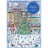 KNYGA Bookshop Michael Storrings Christmas in the City Greeting Card Puzzle