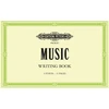 KNYGA Bookshop Music Writing Book: A5 landscape 6-stave