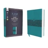 KNYGA Bookshop NASB, Super Giant Print Reference Bible, Leathersoft, Teal, Raudona Letter, 1995 Text, Comfort Print
